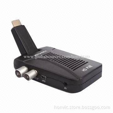 HD DVB T2 Receivers with One USB2.0 and HDMI, MPEG-4/H.264 DVB-T2, 75 Ohms Input Impedance